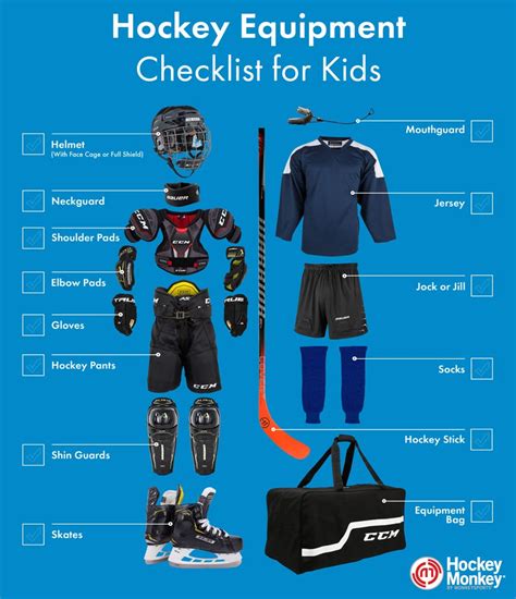 ice hockey gear list